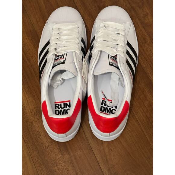 Adidas Superstar 50 Run DMC White - Picture 3 of 5